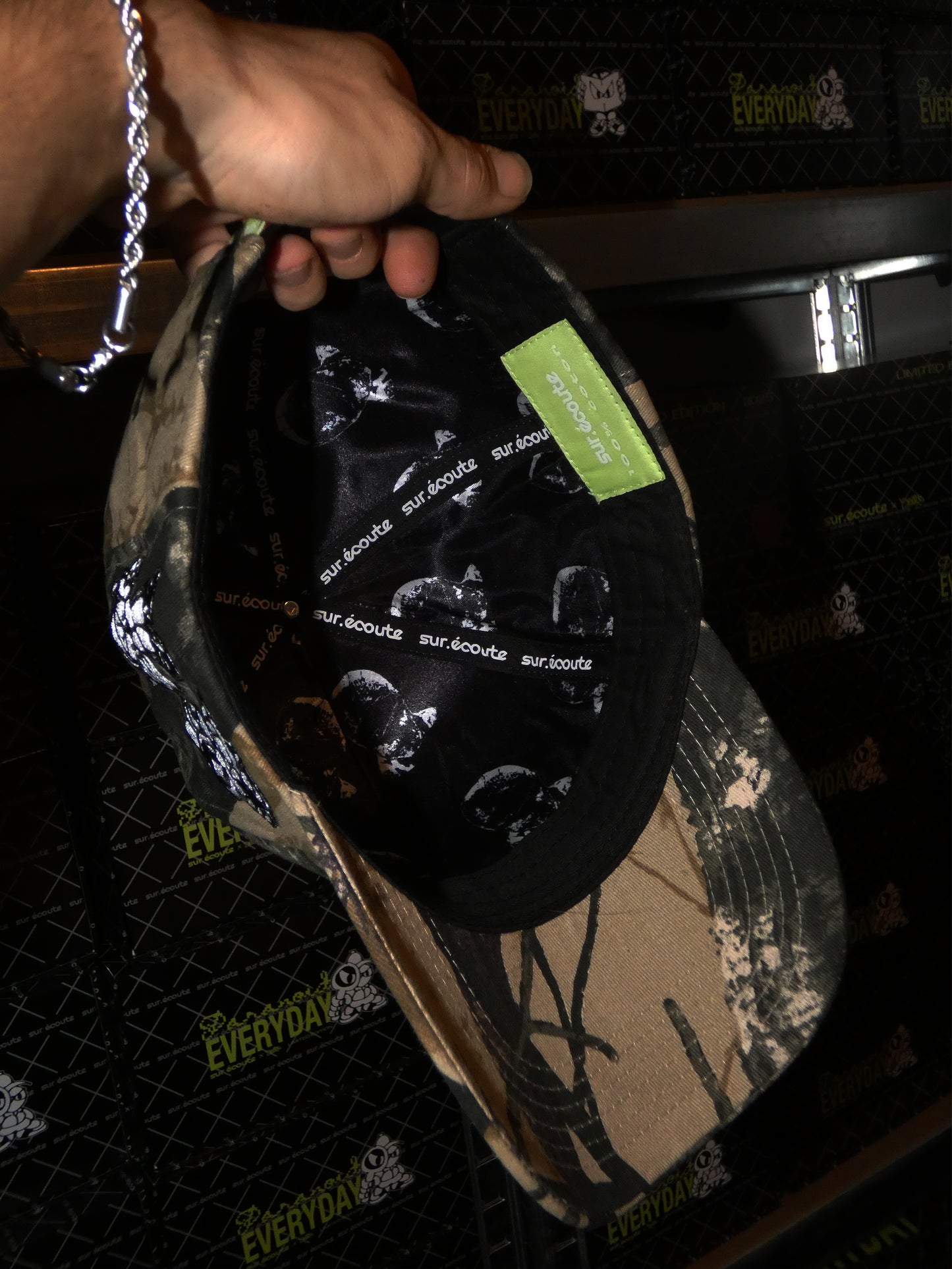 PARANOID CAMO CAP
