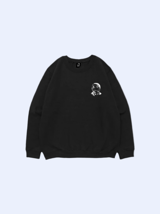 CLASSIC SHIT CREWNECK — sweat en coton biologique fait main en France, sur.écoute