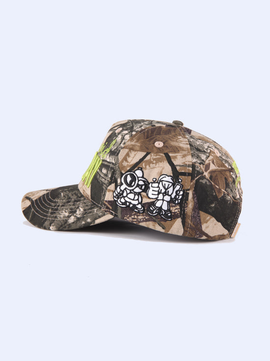 PARANOID CAMO CAP — casquette camouflage sur.écoute, photo 2