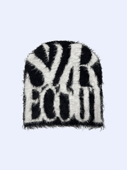 STAR BLACK BEANIE