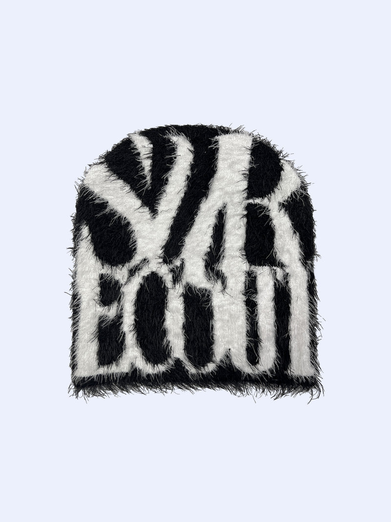 STAR BLACK BEANIE