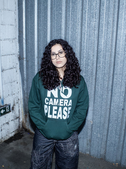NO CAMERA PLEASE HOODIE