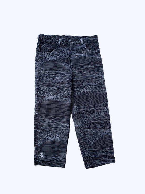 PARANOID PANT. XXL — pantalon en coton biologique fait main en France, pièce unique, sur.écoute