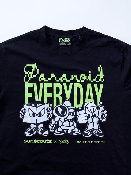PARANOID TEE — t-shirt sur.écoute, photo 2
