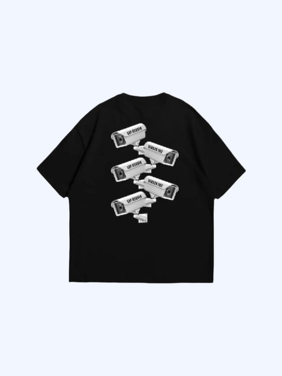 CAM'ERA BLACK TEE — t-shirt sur.écoute, photo 2